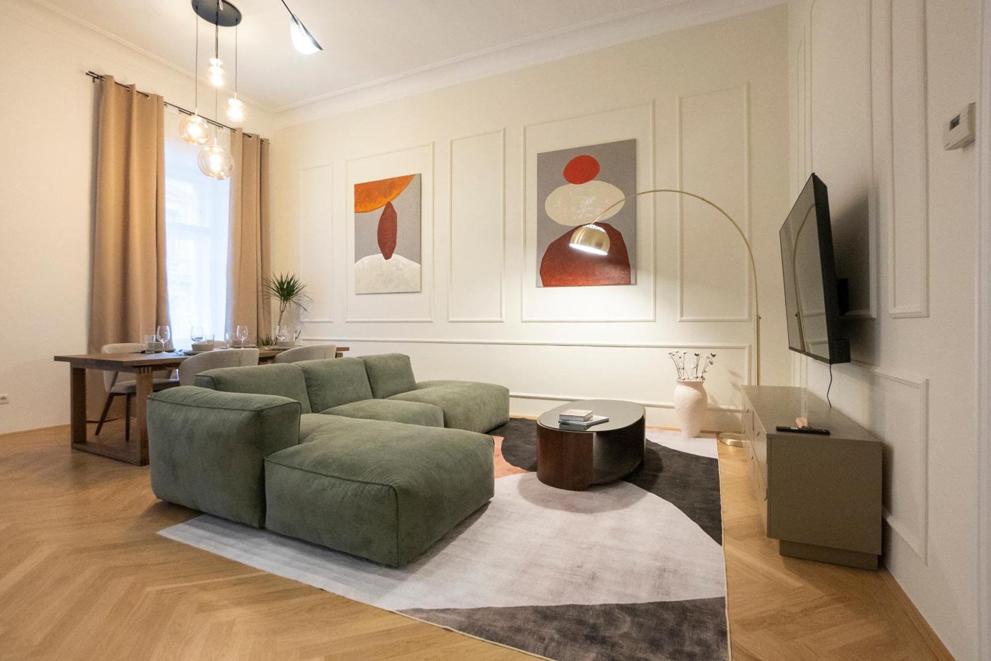 Elegant 2br Near Parliament, Self 24h Check-in Wien